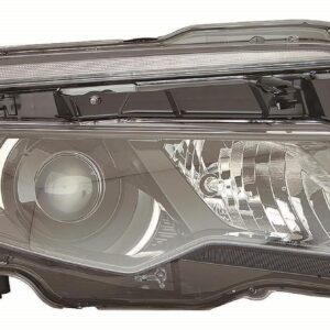 Head Lamp Passenger Side Honda Ridgeline 2017-2020 Halogen With Led Drl/Auto On/Off High Quality , HO2503167