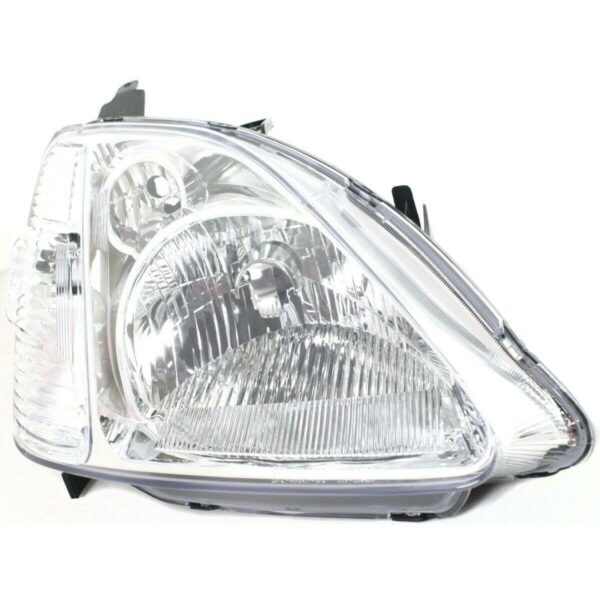 Head Lamp Passenger Side Honda Civic Hatchback 2002-2003 High Quality , HO2519103 - Image 2