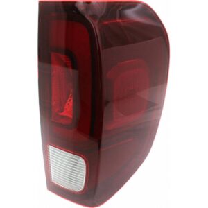 2017-2025 Honda Ridgeline Tail Lamp Passenger Side Black , HO2801195