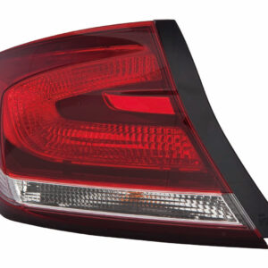 Tail Lamp Driver Side Honda Civic Sedan 2013-2015 Capa - Hunt Parts