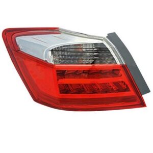 Tail Lamp Driver Side Honda Accord Sedan 2013-2015 Led Ex-L/Hybrid /Touring Capa , Ho2804103C - Hunt Parts