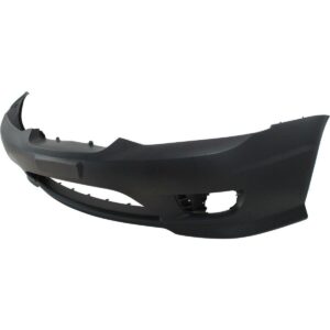 Bumper Front Hyundai Tiburon 2005-2006 Primed With Fog Lamp Hole , HY1000153