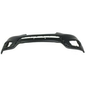 2010-2012 Hyundai Santa Fe Bumper Upper Front Black , HY1000181B