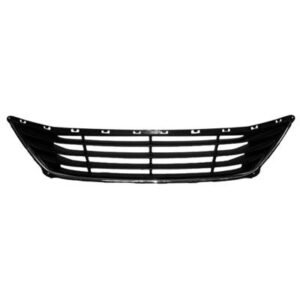 Grille Lower Hyundai Elantra Sedan 2014-2016 Korea Built Black With Chrome Surearound Modling , HY1036120