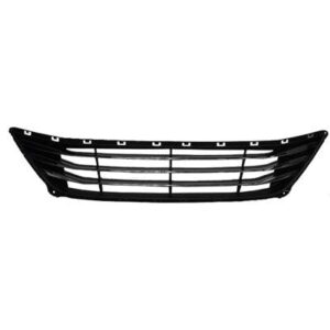 Grille Lower Hyundai Elantra Sedan 2014-2016 Korea Built Black With Three Chrome Bars , HY1036122