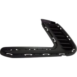 Grille Driver Side Hyundai Elantra Sedan 2017-2018 Plastic - Hunt Parts