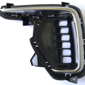 Fog Lamp Cover Front Driver Side Hyundai Santa Fe Xl 2017-2018 Black Exclude Sport Model , HY1038132