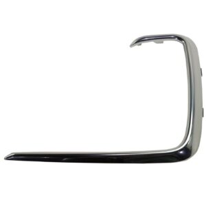 Fog Lamp Trim Front Passenger Side Hyundai Santa Fe Xl 2017-2018 Satin Finish , HY1047111