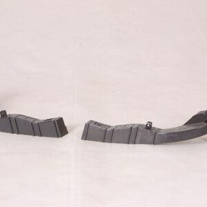 Bumper Bracket Front Lower Driver Side Hyundai Elantra 2007-2010 Matte-Black , HY1066112