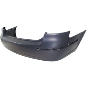 Bumper Rear Hyundai Sonata 2009-2010 2.4L Single Exhaust With Moulding Primed , HY1100166