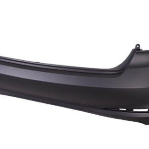 Bumper Rear Hyundai Sonata 2015-2017 Primed Without Sensor Exclude Hybrid , HY1100205
