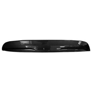 Valance Bumper Rear Hyundai Sonata 2014 Dark Gray Without Chrome Trim , HY1195111
