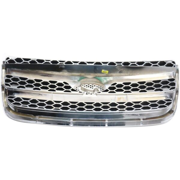 Grille Hyundai Santa Fe 2007-2009 Chrome/Black Gls-Gl-Se Model , HY1200146 - Image 5