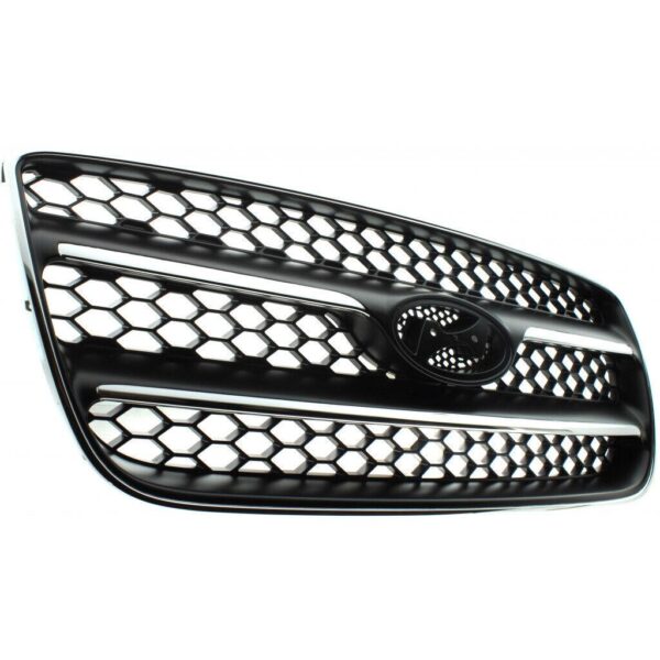 Grille Hyundai Santa Fe 2007-2009 Chrome/Black Ltd , HY1200147 - Image 3