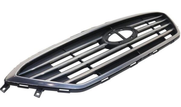 Grille Hyundai Sonata 2015-2017 With Chrome Front 4 Bars Ptd Silver Gray Without Sport Pkg/Auto Cruise , HY1200174 - Image 3