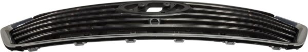 Grille Hyundai Santa Fe Xl 2017-2018 Black With Silver Surearound With 5Chrome Bars With Camera Exclude Sport Model , HY1200205 - Image 4