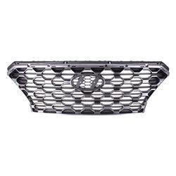 2019-2020 Hyundai Santa Fe Grille Gray/Satin Chrome Without , HY1200220