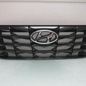 2022-2024 Hyundai Tucson Grille Front Smoked Chrome Without , HY1200249