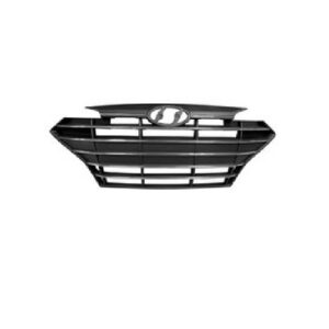 2019-2020 Hyundai Elantra Sedan Grille Front Black With 6 , HY1200253