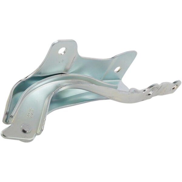 Hood Hinge Passenger Side Hyundai Santa Fe Sport 2017-2018 Steel Satin Chrome Finish Sport , HY1236169 - Image 2