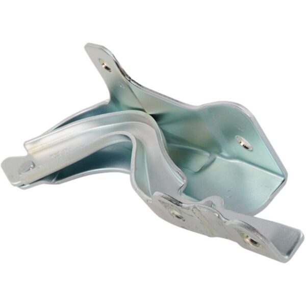 Hood Hinge Passenger Side Hyundai Santa Fe Sport 2017-2018 Steel Satin Chrome Finish Sport , HY1236169 - Image 3