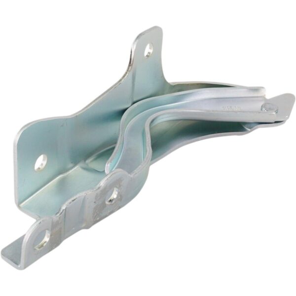 Hood Hinge Driver Side Hyundai Santa Fe Sport 2017-2018 Steel Satin Chrome Finish Sport , HY1236170 - Image 2
