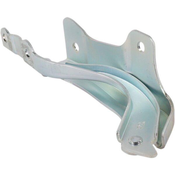 Hood Hinge Driver Side Hyundai Santa Fe Sport 2017-2018 Steel Satin Chrome Finish Sport , HY1236170 - Image 3