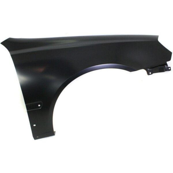 Fender Front Passenger Side Hyundai Accent Sedan 2003-2005 With Rocker Moulding Hole , HY1241131 - Image 2