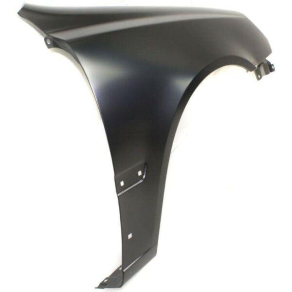 Fender Front Passenger Side Hyundai Accent Sedan 2003-2005 With Rocker Moulding Hole , HY1241131 - Image 4