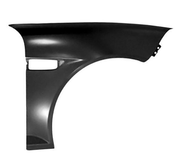 Fender Front Passenger Side Hyundai Tiburon 2007-2008 (With S/Mldg Ho) Steel , HY1241143