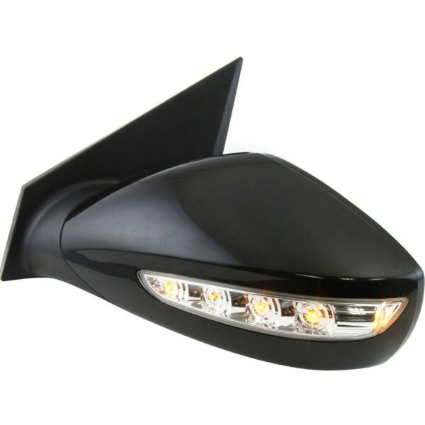 Mirror Driver Side Hyundai Sonata 2011-2013 Power With Signal , HY1320167 - Image 4