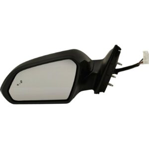 Mirror Driver Side Hyundai Sonata 2018-2019 Power Textured With Blind Spot/Signal/Heat , HY1320238