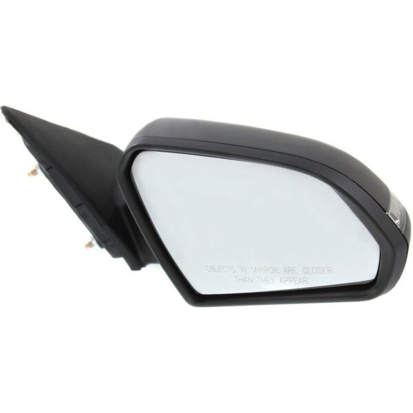 Mirror Passenger Side Hyundai Sonata 2015-2017 Power Heated With Signal Without Blind Spot Detection Manual Foldiing Ptm , HY1321204 - Image 3