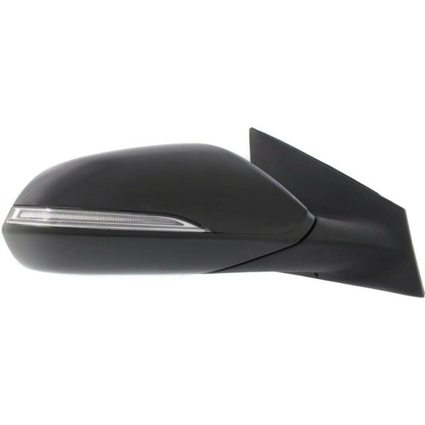 Mirror Passenger Side Hyundai Sonata 2015-2017 Power Heated With Signal Without Blind Spot Detection Manual Foldiing Ptm , HY1321204 - Image 5