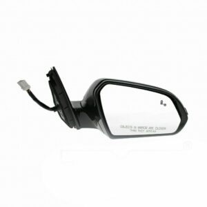 Mirror Passenger Side Hyundai Sonata 2018-2019 Power Textured With Blind Spot/Signal/Heat , HY1321238