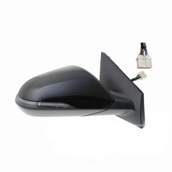 Mirror Passenger Side Hyundai Sonata 2018-2019 Power Textured With Blind Spot/Signal/Heat , HY1321238 - Image 2