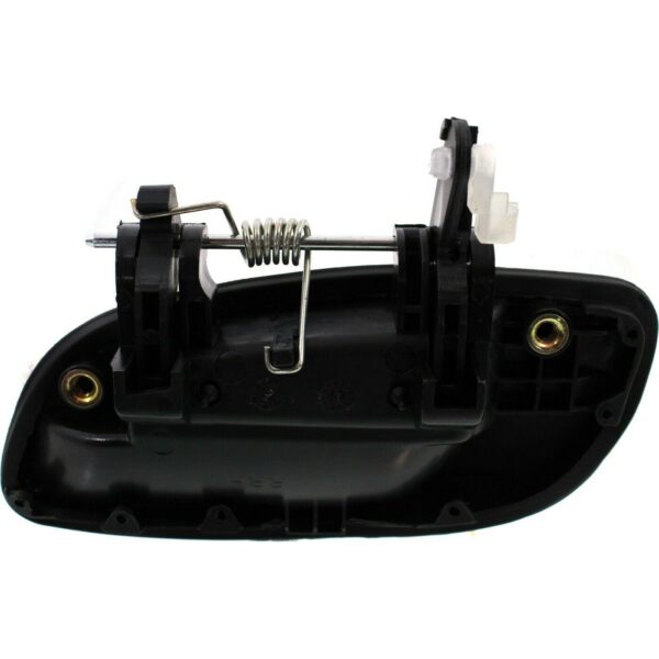 Door Handle Rear Outer Passenger Side Hyundai Elantra 2001-2006 Black Ptm , HY1521102 - Image 5