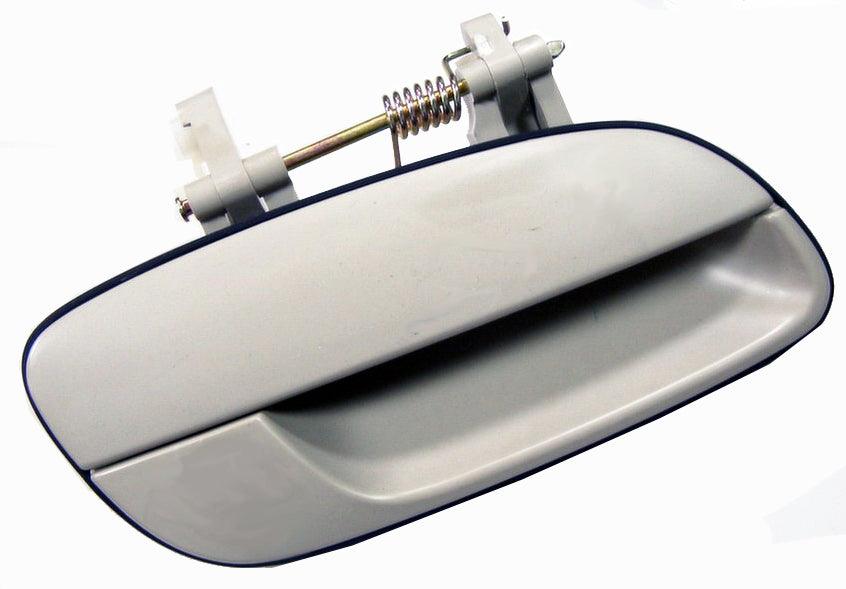 Door Handle Rear Outer Passenger Side Hyundai Elantra 2001-2006 Black Ptm , HY1521102