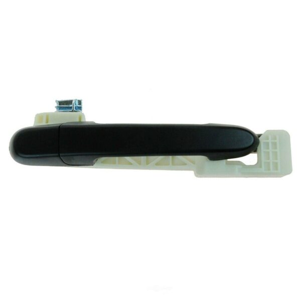 Door Handle Rear Outer Passenger Side Hyundai Accent Sedan 2006-2011 Black Textured , HY1521114 - Image 2
