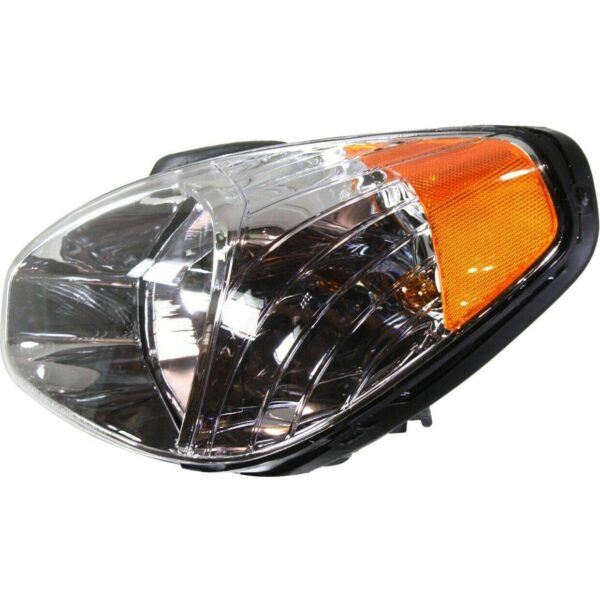 Head Lamp Driver Side Hyundai Accent Hatchback 2007-2011 High Quality , HY2502144 - Image 2