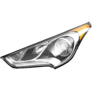 Head Lamp Driver Side Hyundai Veloster 2012-2017 Non-Projection For Non-Turbo Model High Quality , HY2502168