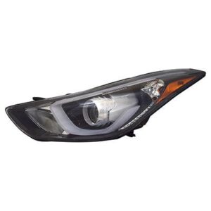 Head Lamp Driver Side Hyundai Elantra Sedan 2014-2016 Led Projector Type Usa Built High Quality , HY2502186