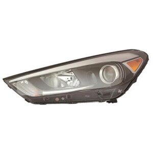 Head Lamp Driver Side Hyundai Tucson 2016-2018 Halogen Without Led High Quality , HY2502199
