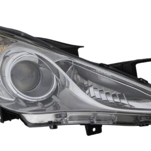 Head Lamp Passenger Side Hyundai Sonata 2011-2014 Chrome Bezel (Se/Ltd) High Quality , HY2503157