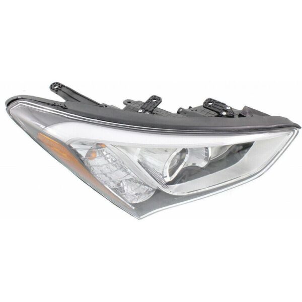 Head Lamp Passenger Side Hyundai Santa Fe Xl 2013-2016 Halogen Gls/Ltd Model High Quality , HY2503175 - Image 2