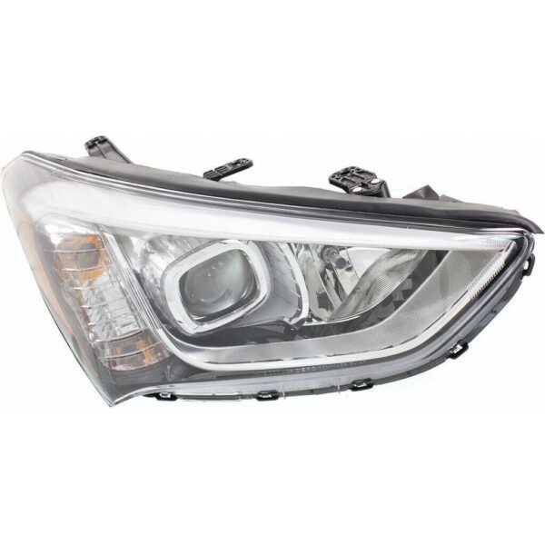 Head Lamp Passenger Side Hyundai Santa Fe Xl 2013-2016 Halogen Gls/Ltd Model High Quality , HY2503175 - Image 3