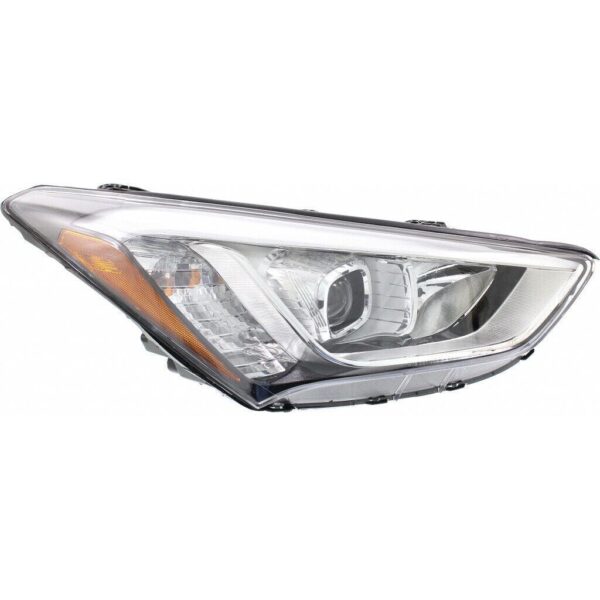 Head Lamp Passenger Side Hyundai Santa Fe Xl 2013-2016 Halogen Gls/Ltd Model High Quality , HY2503175 - Image 4
