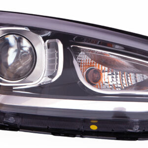 Head Lamp Passenger Side Hyundai Tucson 2014-2015 Halogen Capa , Hy2503185C - Hunt Parts
