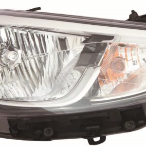 Head Lamp Passenger Side Hyundai Accent Sedan 2015-2017 Halogen Without Led High Quality , HY2503192
