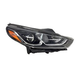 Head Lamp Passenger Side Hyundai Sonata 2018-2019 Halogen Without Led Drl Capa , Hy2503217C - Hunt Parts